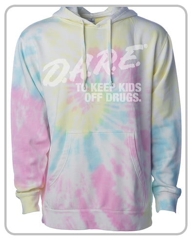 D.A.R.E. Tie Dyed (Sunset) Hoodie - Unisex